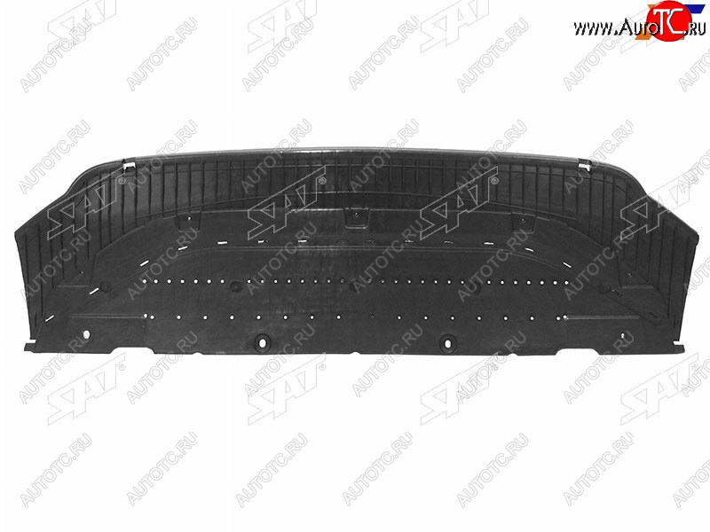 2 269 р. Защита двигателя (передняя часть) SAT  Audi A6  C7 (2010-2014) дорестайлинг, седан, дорестайлинг, универсал  с доставкой в г. Таганрог