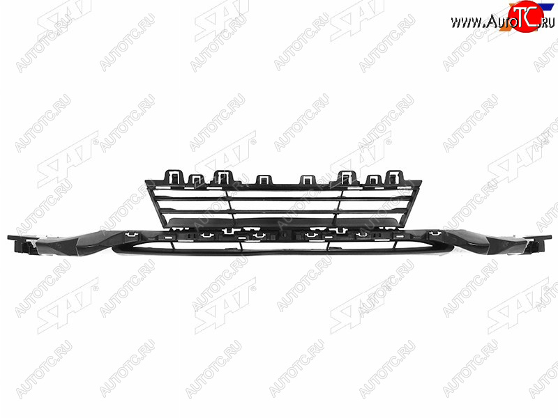 4 399 р. Нижняя решетка переднего бампера SAT  BMW 3 серия  F30 (2015-2018) седан рестайлинг  с доставкой в г. Таганрог