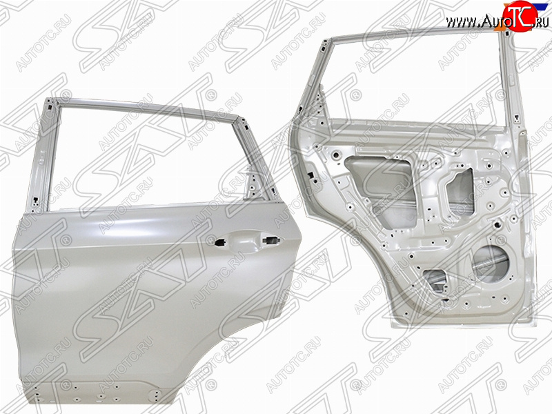 21 749 р. Дверь задняя LH SAT Geely Coolray SX11 дорестайлинг (2018-2023) (неокрашенная)  с доставкой в г. Таганрог