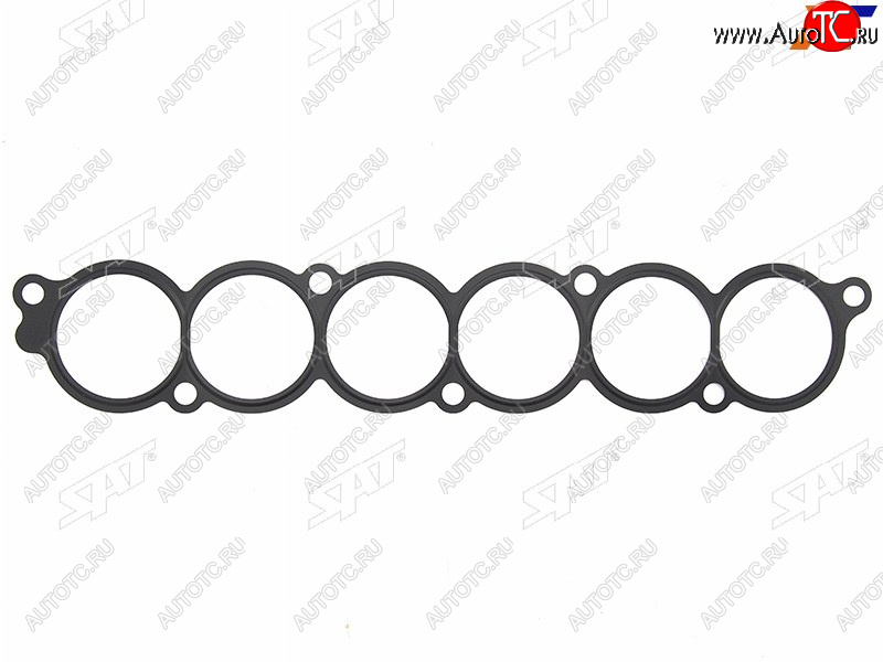 599 р. Прокладка впускного коллектора 6G75 3,8 центр SAT Mitsubishi Pajero 4 V80 дорестайлинг (2006-2011)  с доставкой в г. Таганрог