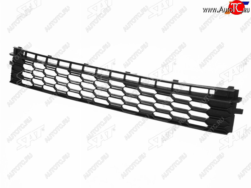1 199 р. Нижняя решетка переднего бампера SAT  Skoda Rapid  NH3 (2017-2020) рестайлинг лифтбэк  с доставкой в г. Таганрог