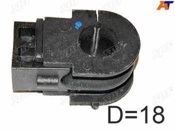Втулка стабилизатора переднего D=18 FL-FR SAT Nissan Tiida Latio C11 седан (2004-2012)