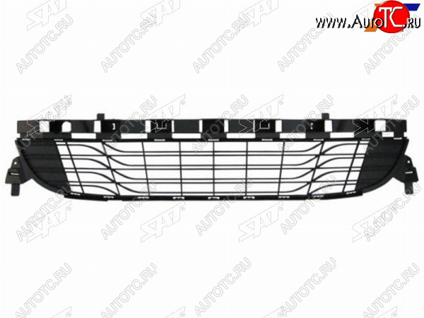 5 399 р. Нижняя решетка переднего бампера SAT  Renault Megane  седан (2008-2012)  дорестайлинг  с доставкой в г. Таганрог