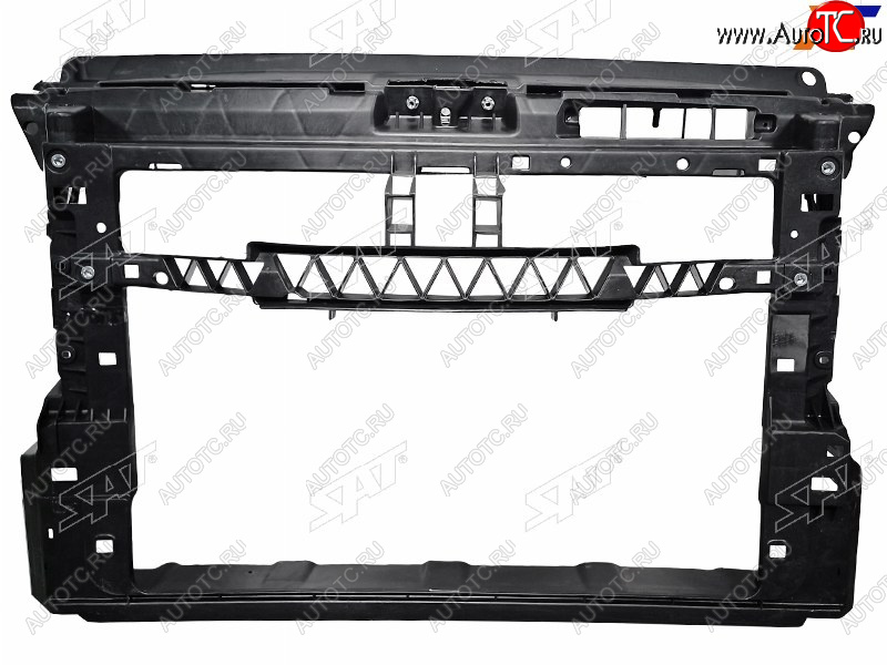 3 389 р. Рамка радиатора (телевизор) SAT  Volkswagen Polo  5 (2009-2020) седан дорестайлинг, седан рестайлинг  с доставкой в г. Таганрог