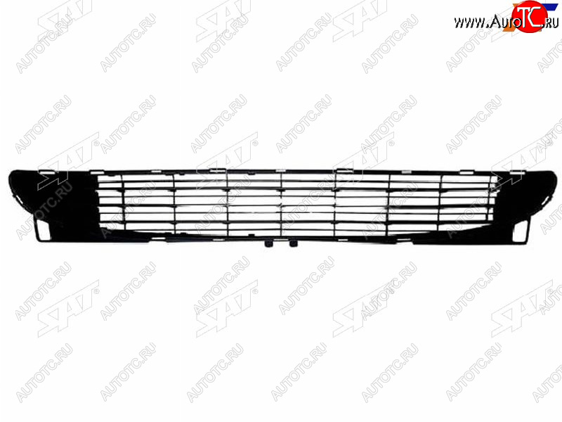 1 359 р. Нижняя решетка переднего бампера SAT  Peugeot 307 ( универсал,  хэтчбэк 3 дв.) (2001-2008) дорестайлинг, дорестайлинг, рестайлинг  с доставкой в г. Таганрог