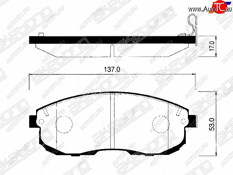 2 559 р. Колодки тормозные перед FR-FL SAT  Nissan Juke  1 YF15 - Teana  2 J32  с доставкой в г. Таганрог