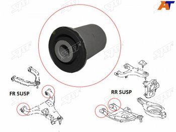 Сайлентблок нижнего рычага FR-RR SAT  QX56 ( JA60,  Z62), QX80  Z62