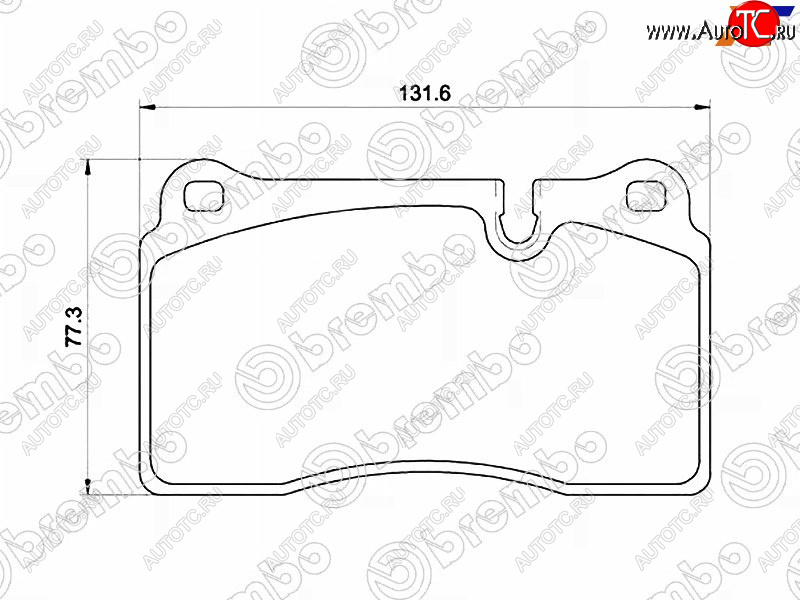 5 699 р. Колодки тормозные передние FL-FR SAT Land Rover Range Rover Sport 1 L320 дорестайлинг (2005-2009)  с доставкой в г. Таганрог