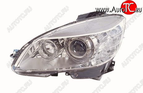 31 549 р. Левая фара (с электрокорректором, ксенон) BodyParts  Mercedes-Benz C-Class  W204 (2007-2011) дорестайлинг седан  с доставкой в г. Таганрог