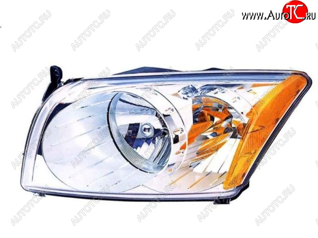 9 649 р. Правая фара BodyParts Dodge Caliber (2006-2012)  с доставкой в г. Таганрог