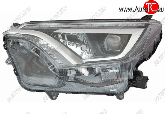 42 799 р. Левая фара (с электрокорректором, диодная) BodyParts Toyota RAV4 XA40 5 дв. рестайлинг (2015-2019)  с доставкой в г. Таганрог