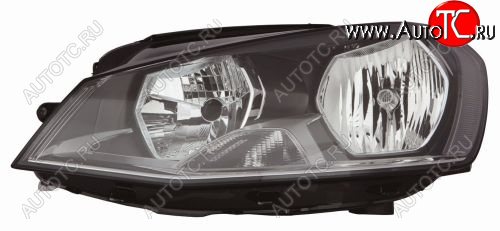 12 749 р. Правая фара (c электрокорректором) DEPO Volkswagen Golf 7 дорестайлинг, хэтчбэк 5 дв. (2012-2017)  с доставкой в г. Таганрог