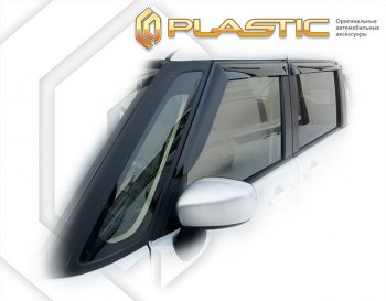 2 099 р. Дефлектора окон CA-Plastic  Suzuki Solio  MA37S,MA47S,MA27S (2020-2025) хэтчбэк 5 дв. (серия Сlassic полупрозрачный)  с доставкой в г. Таганрог. Увеличить фотографию 2