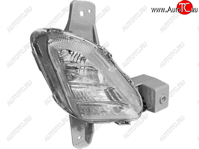 0 р. Правая противотуманная фара (ДХО) CHINA Hyundai Sonata LF рестайлинг (2017-2019)  с доставкой в г. Таганрог