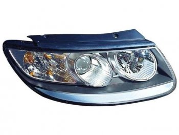 Правая фара (c электрокорректором) BODYPARTS Hyundai Santa Fe CM дорестайлинг (2006-2009)