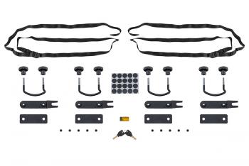 26 419 р. Багажный бокс на крышу (177.5x81x44 см, двусторонний) Pentair PYTHON 450L Opel Insignia A дорестайлинг седан (2008-2013) (белый глянец)  с доставкой в г. Таганрог. Увеличить фотографию 10