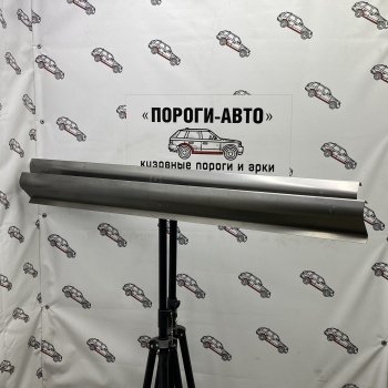  Комплект порогов (Ремкомплект) Пороги-Авто Chery (Черри) Bonus (Бонус)  (A13) (2011-2016) (A13) лифтбэк  (холоднокатаная сталь 1 мм)