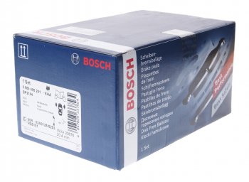 2 099 р. Колодки тормозные дисковые (4шт.) BOSCH Honda Accord CU седан дорестайлинг (2008-2011)  с доставкой в г. Таганрог. Увеличить фотографию 2