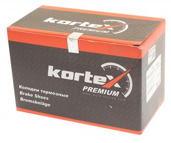 1 749 р. Колодки тормозные задние барабанные (4шт.) KORTEX Nissan Almera Classic седан B10 (2006-2013)  с доставкой в г. Таганрог. Увеличить фотографию 2