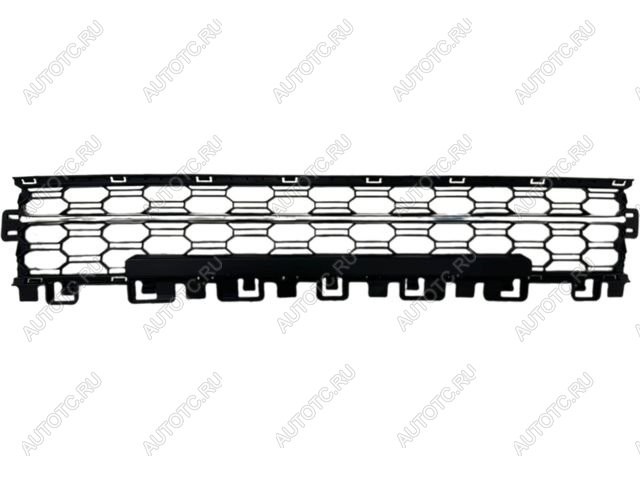 2 249 р. Центральная решетка переднего бампера (пр-во Китай) BODYPARTS  Skoda Octavia  A8 (2019-2022) универсал (молдинг хром)  с доставкой в г. Таганрог