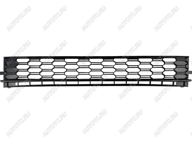 1 239 р. Центральная решетка переднего бампера (пр-во Китай) BODYPARTS  Skoda Rapid  NH3 (2017-2020) рестайлинг лифтбэк  с доставкой в г. Таганрог