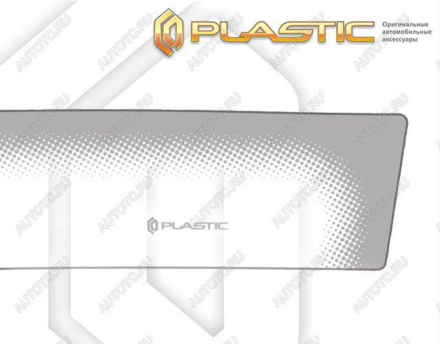 2 369 р. Дефлектора окон CA-Plastic  Toyota Isis  XM10 (2009-2017) 2-ой рестайлинг (серия Comfort серебро, без хром. молдинга )  с доставкой в г. Таганрог