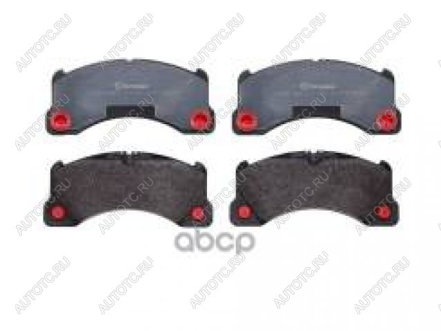 18 449 р. Колодки тормозные передние (4шт.) BREMBO  Porsche Cayenne ( 957,  958,  PO536) (2007-2025), Porsche Panamera ( 970,  971) (2009-2025), Volkswagen Touareg ( NF,  CR) (2010-2025)  с доставкой в г. Таганрог