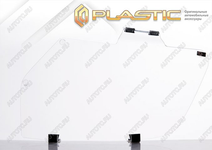 1 979 р. Защита фар CA-Plastic  Honda Fit Aria  GD (2002-2005) дорестайлинг седан (серия Classic прозрачный)  с доставкой в г. Таганрог