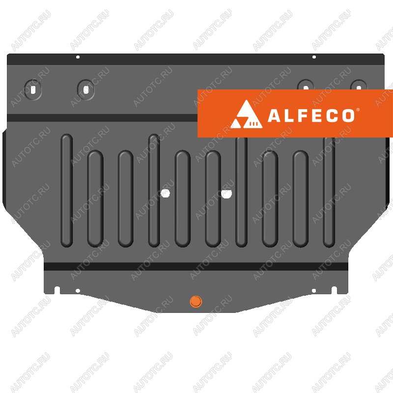 15 399 р. Защита картера и КПП (V-all) ALFECO  Changan CS55 (2017-2018) дорестайлинг (алюминий 4 мм)  с доставкой в г. Таганрог