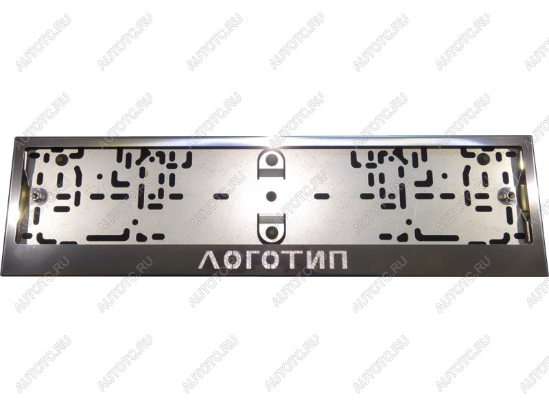 6 449 р. Рамка номерного знака (комплект) ТСС Тюнинг  Datsun on-DO (2014-2019) седан дорестайлинг (с логотипом)  с доставкой в г. Таганрог