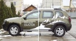 8 749 р. Накладки на колёсные арки RA  Renault Duster  HS (2015-2021) рестайлинг (Неокрашенные)  с доставкой в г. Таганрог. Увеличить фотографию 2