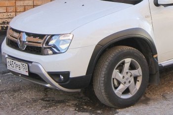 7 649 р. Накладки на колесные арки Артформ Renault Duster HS рестайлинг (2015-2021)  с доставкой в г. Таганрог. Увеличить фотографию 2