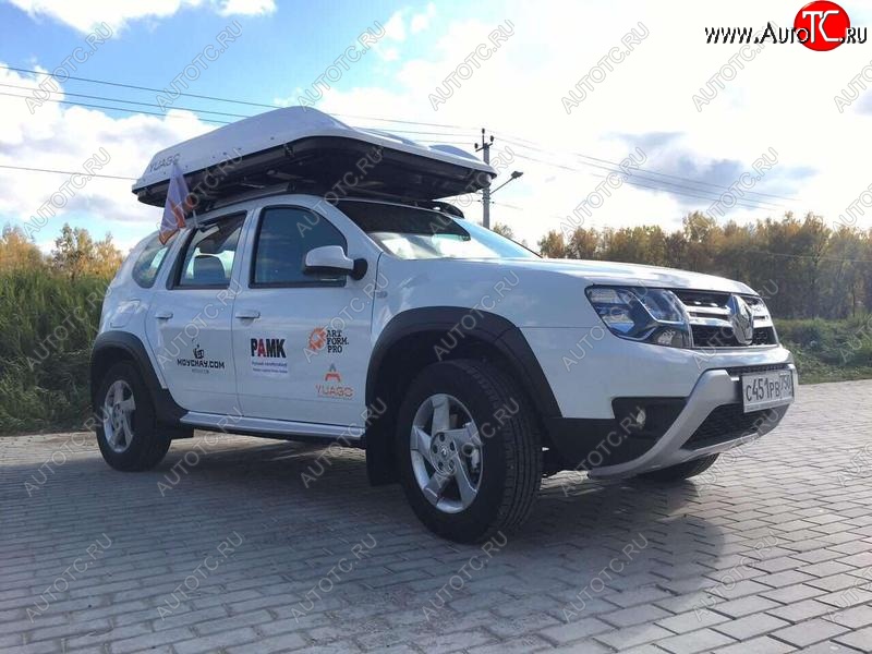 7 649 р. Накладки на колесные арки Артформ Renault Duster HS рестайлинг (2015-2021)  с доставкой в г. Таганрог