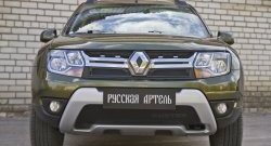 1 139 р. Защитная сетка решетки радиатора РА  Renault Duster  HS (2015-2021) рестайлинг  с доставкой в г. Таганрог. Увеличить фотографию 2