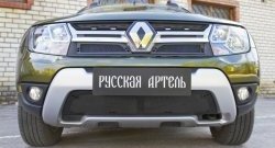 1 399 р. Защитная сетка решетки радиатора РА  Renault Duster  HS (2015-2021) рестайлинг  с доставкой в г. Таганрог. Увеличить фотографию 1