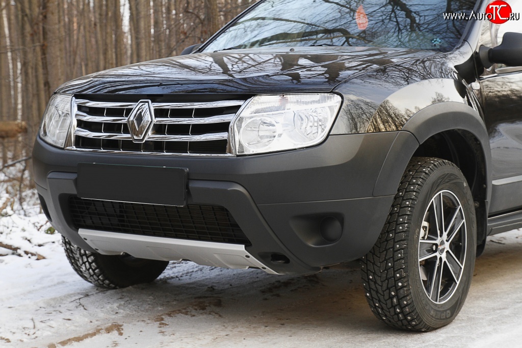 14 999 р. Расширители колесных арок с молдингами RA (комплект)  Renault Duster  HS (2010-2015) дорестайлинг (Поверхность шагрень)  с доставкой в г. Таганрог