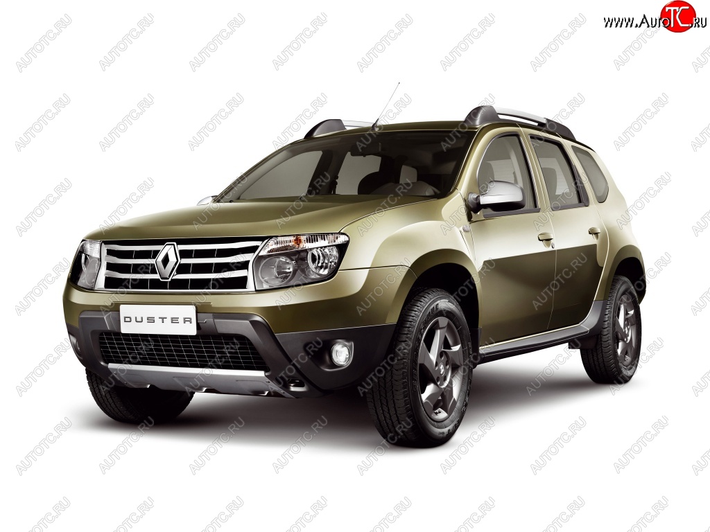 5 999 р. Передний бампер Стандартный (с отверстиями под ПТФ) Renault Duster HS дорестайлинг (2010-2015) (Неокрашенный)  с доставкой в г. Таганрог