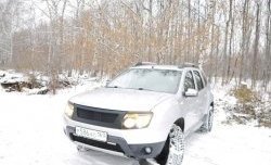 4 599 р. Решётка радиатора DM-Style Renault Duster HS дорестайлинг (2010-2015) (Без сетки, Неокрашенная глянец (под окраску))  с доставкой в г. Таганрог. Увеличить фотографию 5