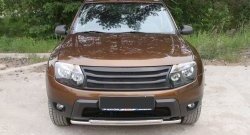 5 249 р. Решётка радиатора RA Renault Duster HS дорестайлинг (2010-2015) (Неокрашенная)  с доставкой в г. Таганрог. Увеличить фотографию 3