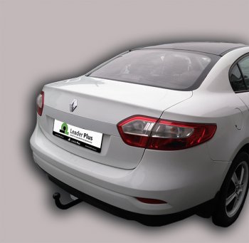 Фаркоп Лидер Плюс (съемный шар тип A) Renault Fluence дорестайлинг (2010-2012)