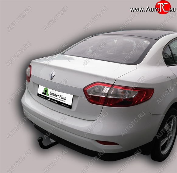 7 199 р. Фаркоп Лидер Плюс (съемный шар тип A) Renault Fluence дорестайлинг (2010-2012) (Без электропакета)  с доставкой в г. Таганрог