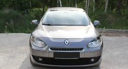 1 099 р. Реснички RA на фары дорестайлинг  Renault Fluence (2010-2012) дорестайлинг (Неокрашенные)  с доставкой в г. Таганрог. Увеличить фотографию 2