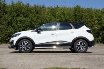 18 849 р. Защита заднего бампера Petroil Tuning Волна (d51) Renault Kaptur дорестайлинг (2016-2020) (Нержавеющая полированная сталь)  с доставкой в г. Таганрог. Увеличить фотографию 3