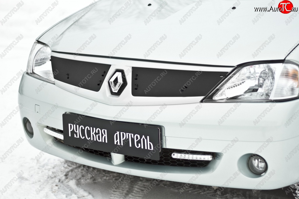 879 р. Зимняя заглушка решетки радиатора РА  Renault Logan  1 (2004-2010) дорестайлинг  с доставкой в г. Таганрог