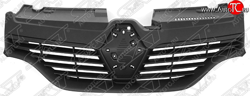 2 089 р. Решётка радиатора SAT Renault Logan 2 дорестайлинг (2014-2018) (Неокрашенная)  с доставкой в г. Таганрог