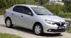 2 099 р. Защитная сетка в нижнюю часть бампера RA Renault Logan 2 дорестайлинг (2014-2018)  с доставкой в г. Таганрог. Увеличить фотографию 2