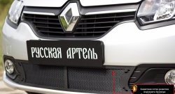 2 099 р. Защитная сетка в нижнюю часть бампера RA Renault Logan 2 дорестайлинг (2014-2018)  с доставкой в г. Таганрог. Увеличить фотографию 6