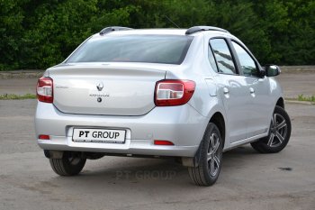 6 449 р. Рейлинги Petroil Tuning Комфорт  Renault Logan  2 - Logan Stepway (Серебристый муар)  с доставкой в г. Таганрог. Увеличить фотографию 5