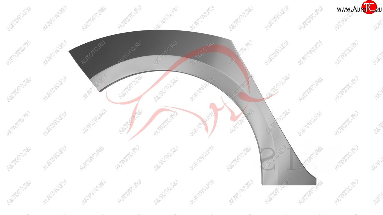 2 189 р. Правая задняя ремонтная арка (внешняя) Wisentbull Renault Megane универсал  дорестайлинг (2016-2024)  с доставкой в г. Таганрог