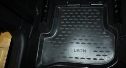 2 179 р. Коврики в салон Element 4 шт. (полиуретан) Seat Leon 1P хэтчбэк 5 дв. дорестайлинг (2005-2009)  с доставкой в г. Таганрог. Увеличить фотографию 3